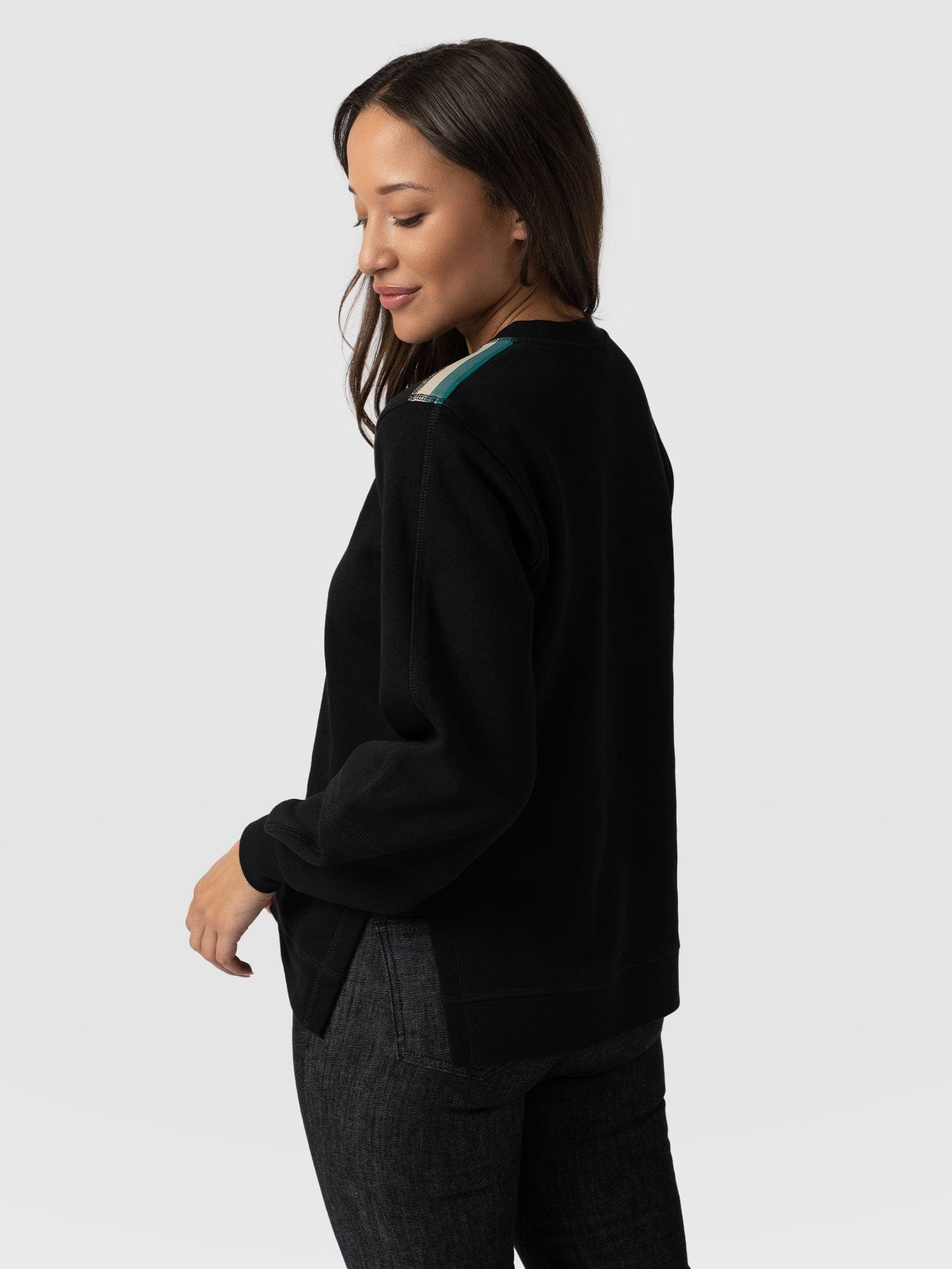 Runway Sweater Black - Women's Sweaters | Saint + Sofia® USA